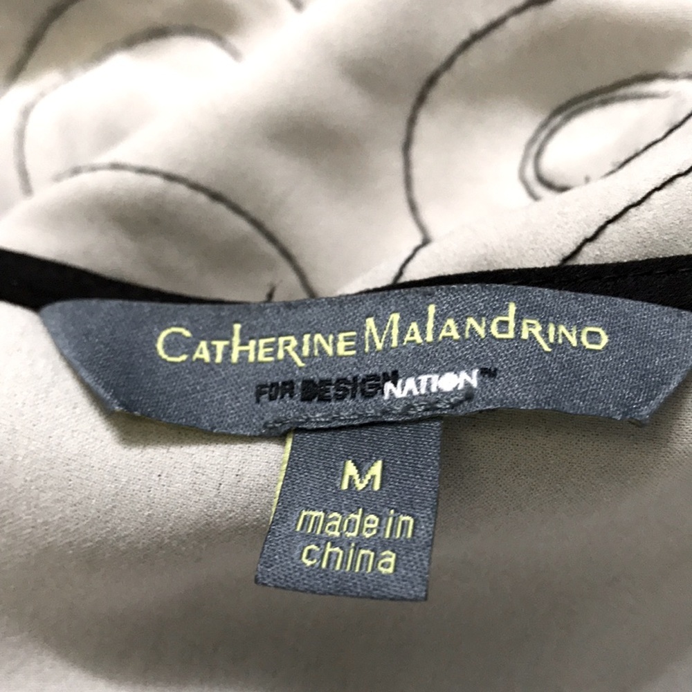 Catherine Malandrino Cut-Out Appliqués Dress - Picture 10 of 10